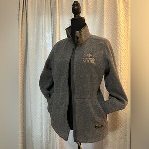 LL Bean Fleece Zip Up with Resort Logo